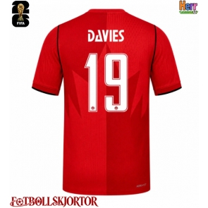 Kanada Alphonso Davies #19 Hemmatröja VM 2026 Kortärmad